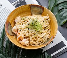 Спагетти Креветка и цукини