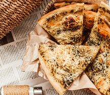 Фокачча с песто