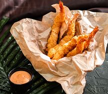 Креветки темпура