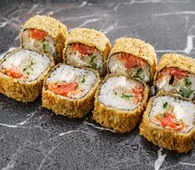 Лосось Кимчи темпура