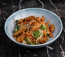 Тепаньяки с курицей