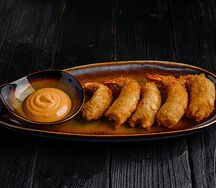 Тигровые креветки в темпуре