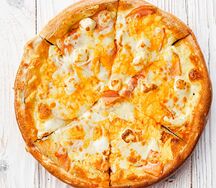 Три сыра и ветчина