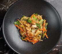 Лапша том ям с морепродуктами