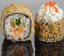 Пироженка с лососем темпура