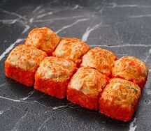 Запеченный бешеный лосось