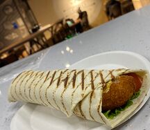 Цезарь ролл с креветками