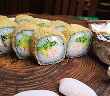 С креветкой