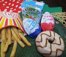 Happy box c карамельным донатом