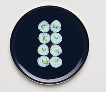 Мини-роллы с огурцом