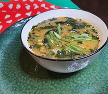 Мисо суп с крабом