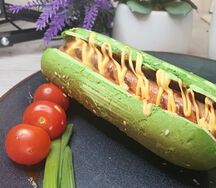 Зелёный хот - дог