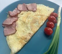 Омлет с беконом