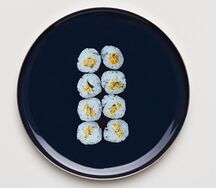 Мини-роллы с мидиями