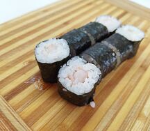 Мини-роллы с креветкой