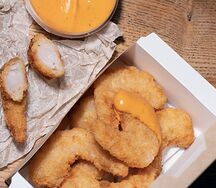 Креветки в панировке