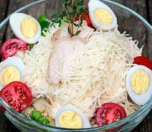 Салат Цезарь с куриным филе