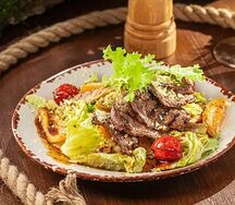 Теплый с телятиной