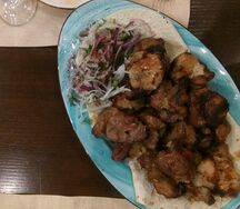 Шашлык из cвинoй шеи