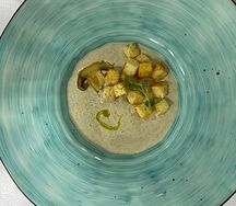 Крем-суп грибной