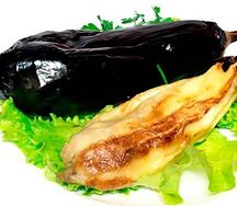 Баклажан на углях