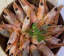 Креветки отварные