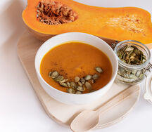 Тыквенный крем-суп веган