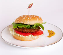 Грин бургер с фалафелем Vegan