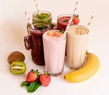 Ванильный коктейль веган Vegan