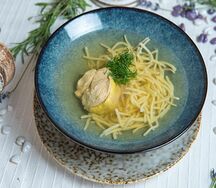 Куриная лапша