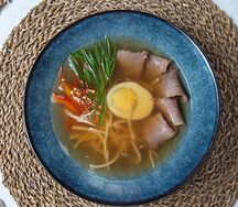 Тайский суп с лапшой