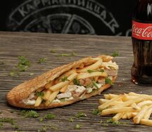 Карман с картофелем фри