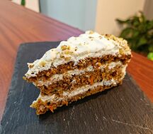 Морковный торт