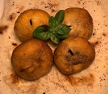 Шампиньоны на мангале