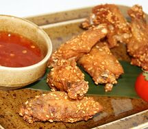 Жареные крылышки по-тайски