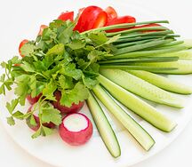 Ассорти сезонных овощей