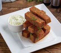 Гренки с чесноком