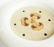 Крем-суп из белых грибов