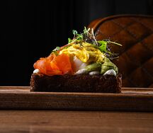 Бриошь с форелью