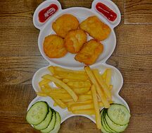 Наггетсы с картофелем фри