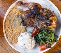 Половина цыплёнка и птитим