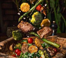 Жареное филе говядины