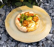 Пенерли, креветки и авокадо