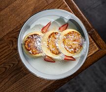 Сырники, Нутелла, кокос 