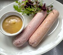 Сосиски халяль вареные с горчицей