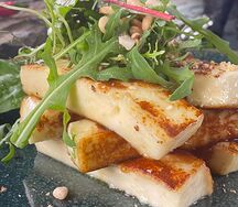 Жареный халлуми