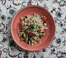 Булгур с овощами