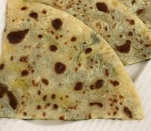 Хычин с сыром и зеленью