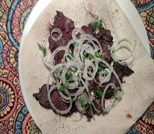 Шашлык из мякоти говядины