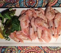 Отварные креветки